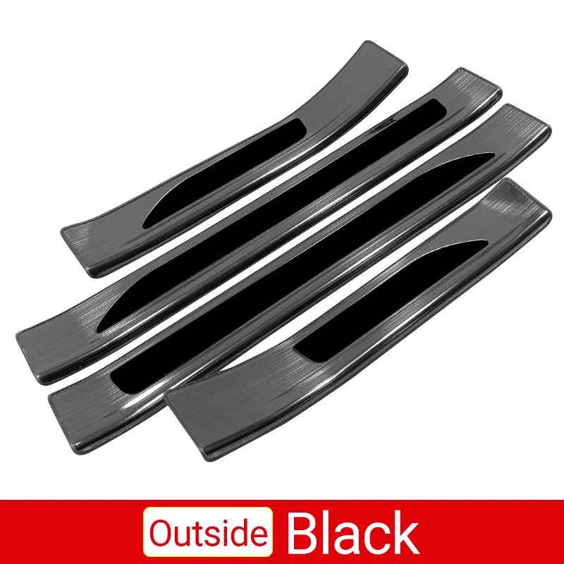 thumbnail image 1 of Cubierta protectora de placa de desgaste de umbral de puerta de coche de acero inoxidable para Toyota RAV4 2019 2020 2021 2022 2023 2024 RAV 4 XA50, accesorios, 1 of 5
