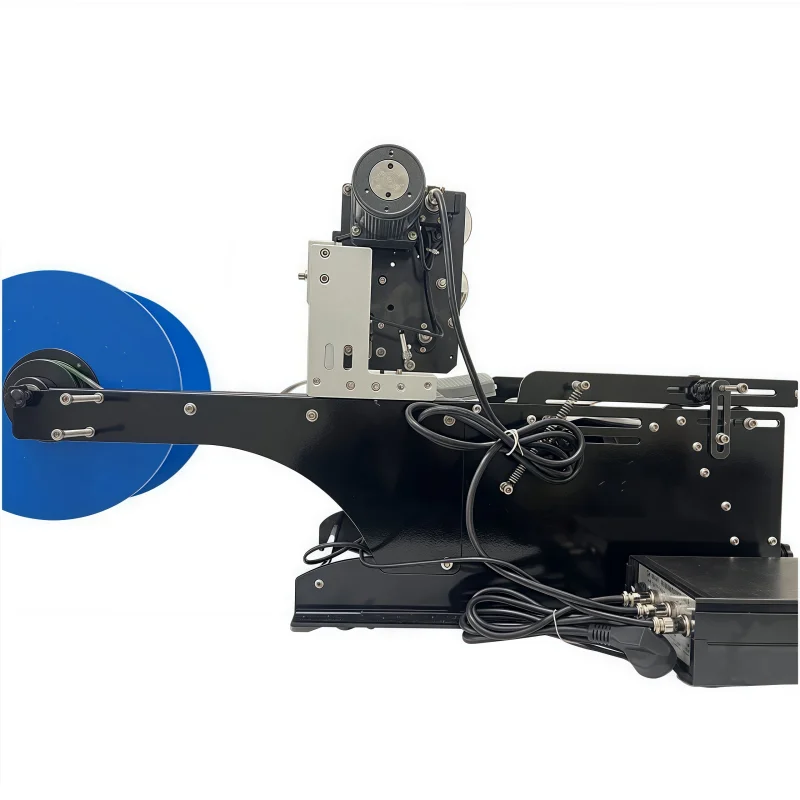 ZST-W02256S Semi-Automatic Electric Labeling Machine for round Bottles Best Pric