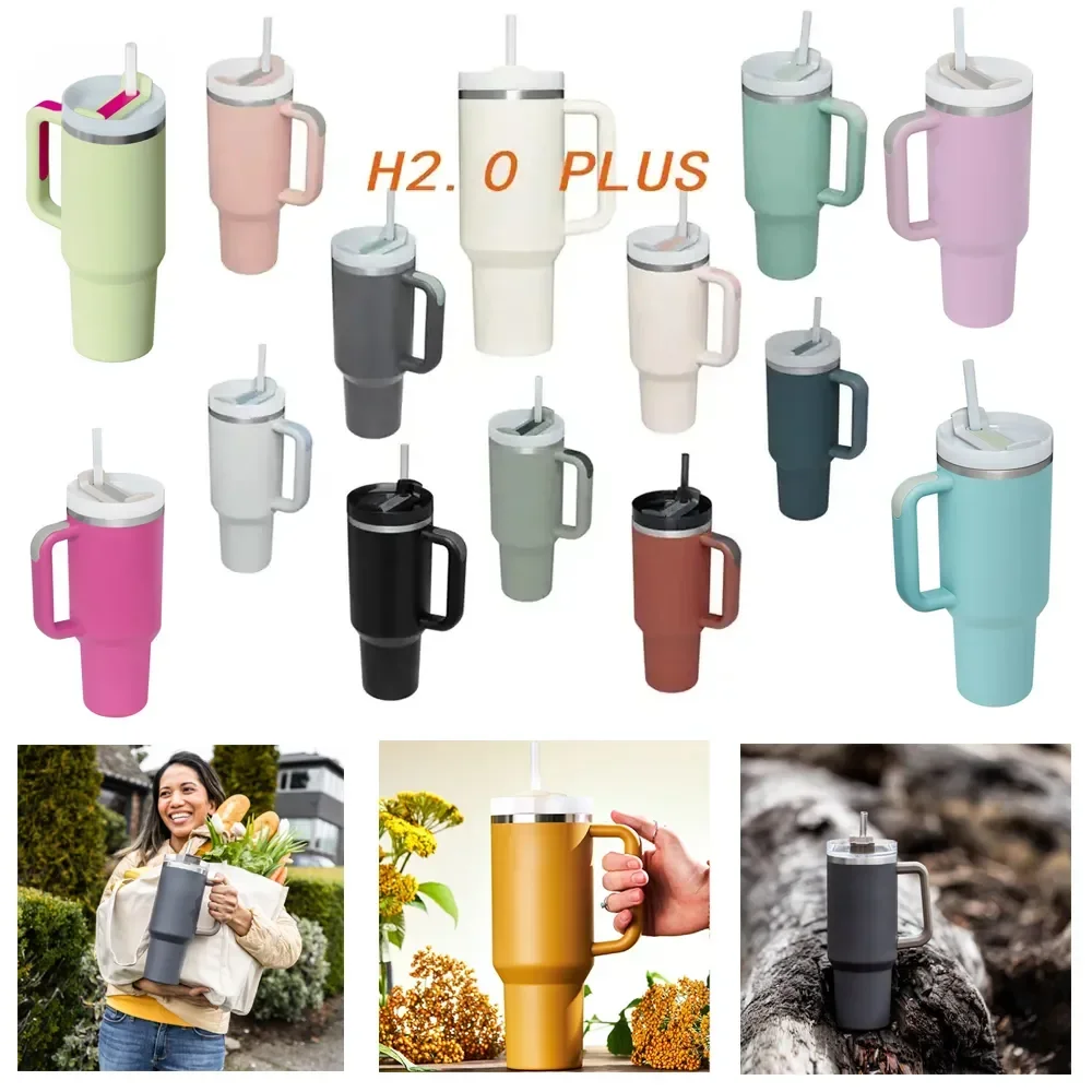  1200ml Tumbler with Handle Stainless Steel Water