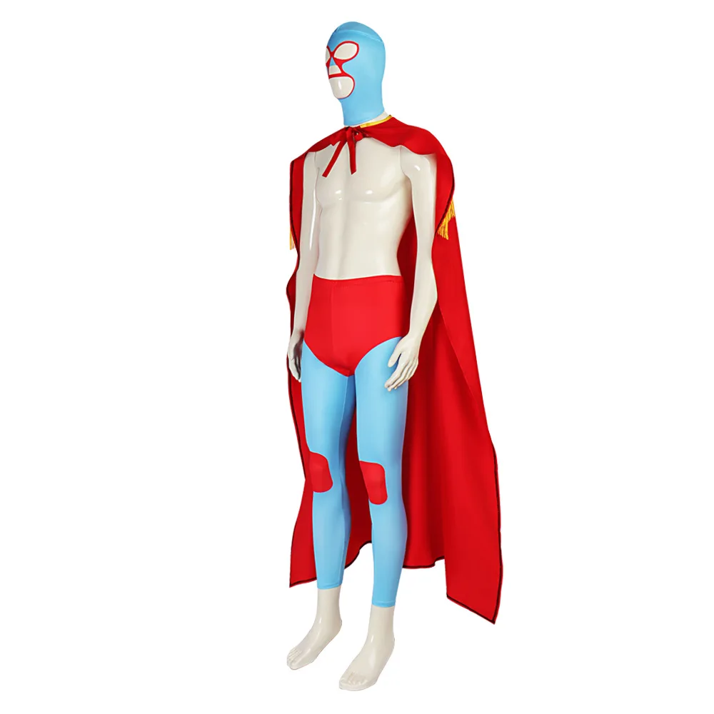 Nacho Libre | Red Cosplay Costume 24 Nacho Libre Cosplay Costume for Men (Unofficial)