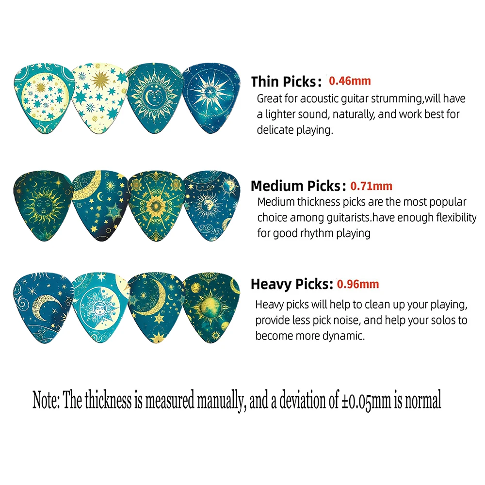 Guitar Paddles Cartoon Couples Acoustic Guitar Picks Musical Instrument Accessories 0.46/0.71/1.0Mm Pick 12pcs/set Guitar Picks Guitar Thumb Paddle