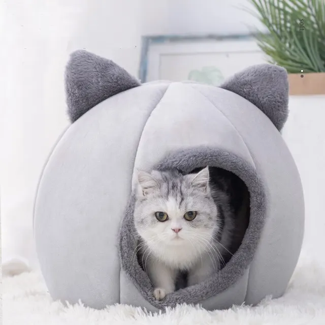 Self-Warming Cat Tent Cave Bed 4 Self-Warming Cat Tent Cave Bed 4