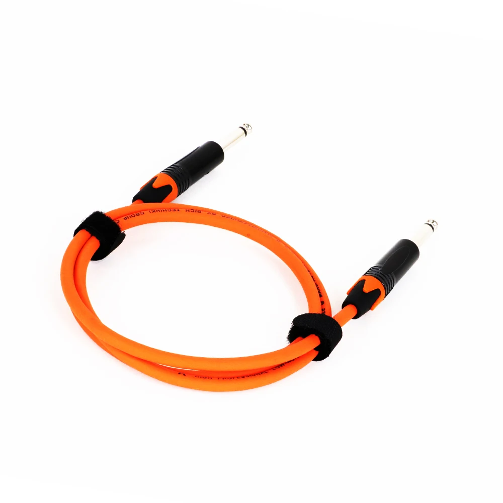 OEM Fascia Alta 6.35mm 1/4 Mono Schermato Cavo Amplificatore Per Chitarra Elettr - Foto 7