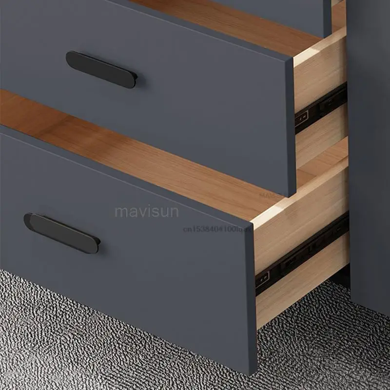 Italian Minimalist Rock Board Side Cabinet Simple Modern Living Room Wall Cabinet Kitchen Household Storage Furniture For Home