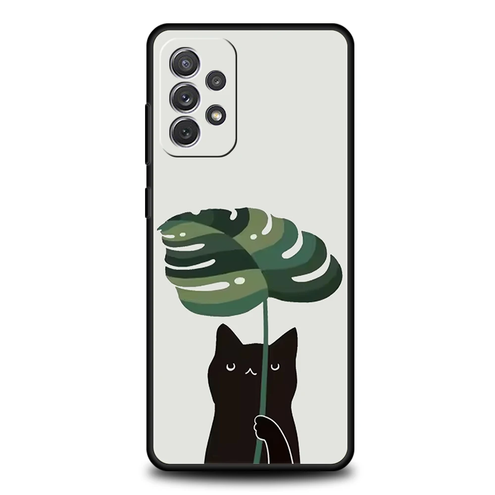 Cute Cat Design Phone Case Cover - Stylish and Durable Protection
