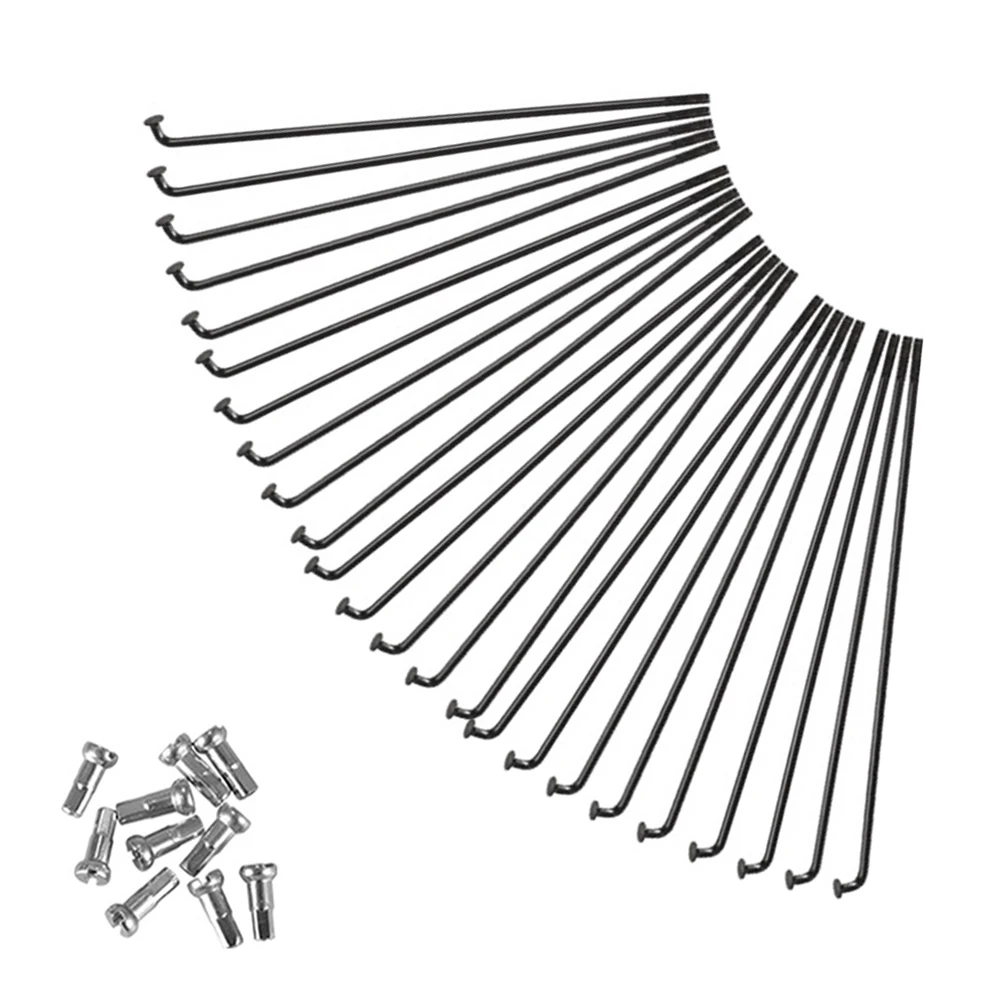 

Upgrade Your Bicycle with Steel Spokes and Nipples 275MM/27 5 260MM/26 289MM/29er Enhance Performance and Extend Lifespan