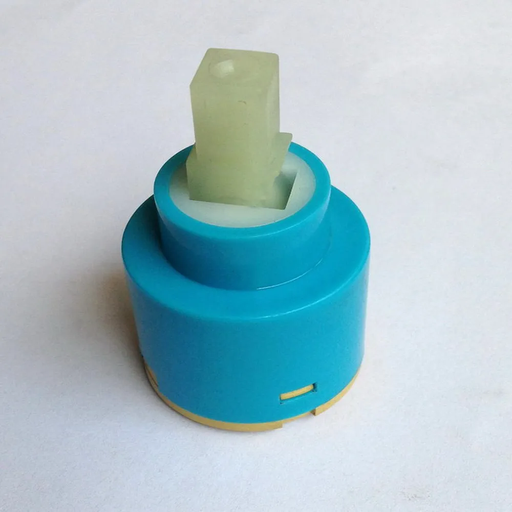 40mm Blue New Ceramic Disc Cartridge Water Mixer Tap Inner Faucet Valve Bathroom Accessory lba502