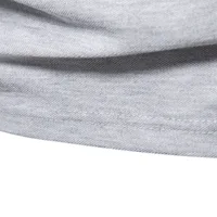 Nouvelles chemises POLO à manches longues pour hommes d'automne et de printemps avec col rabattu : hauts de sport entièrement en coton, brodés et décontractés. 5