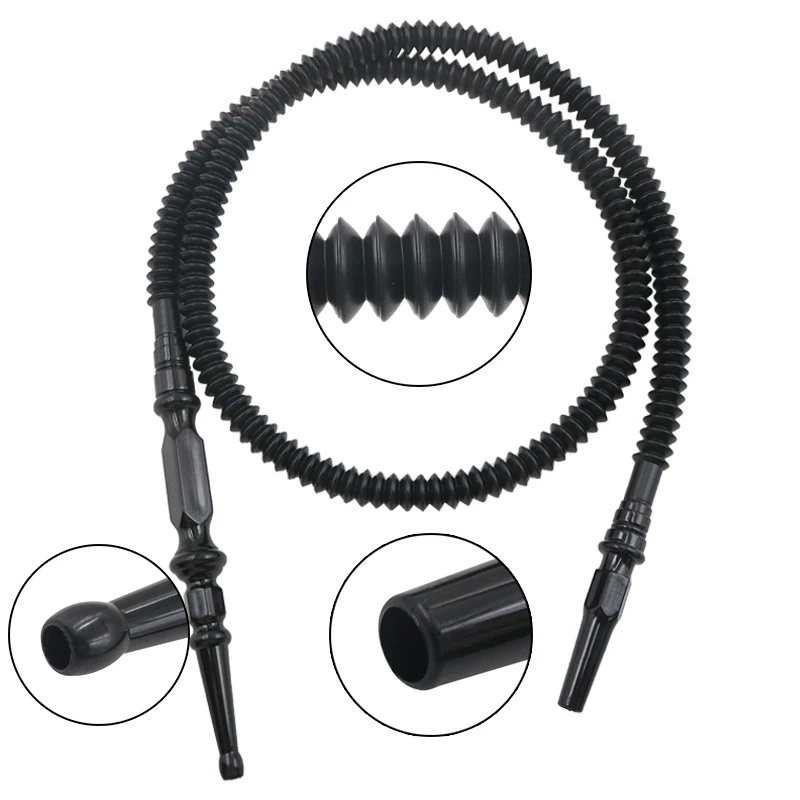 SY 1PC Retractable Shisha Hookah Acrylic Handle Water Hose Pipe Kit Can Be Elongated Narguile Smoking Accessories Vattenpipa