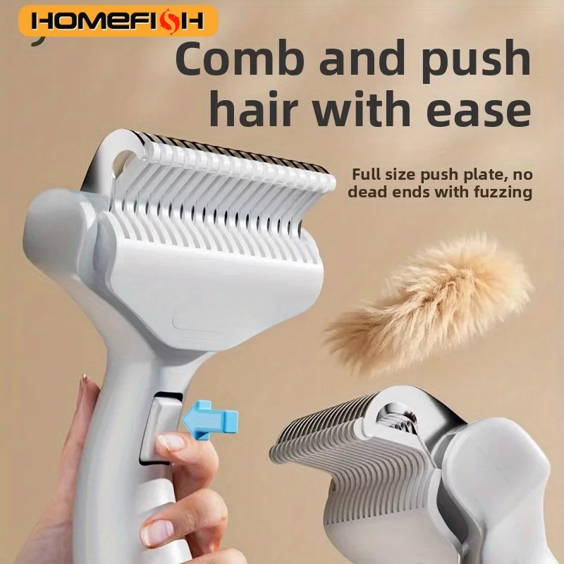 Stainless Steel Pet Grooming Brush 2