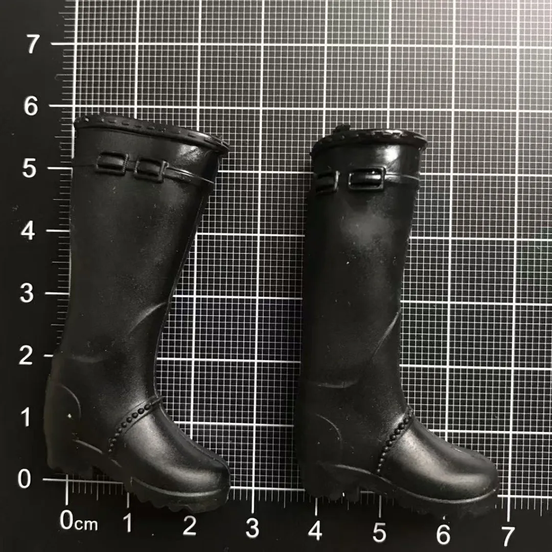 Weibliche Puppenstiefel im Maßstab 1:6 – DIY-Puppendekorationszubehör in den Farben Weiß, Schwarz, Gold, Braun, Beige, zum Sammeln von Puppenteilen – Detail 23