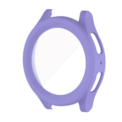 Tempered Glass Screen Protector Case - Hard Cover for Gala watch5 Pro 45MM (Purple)