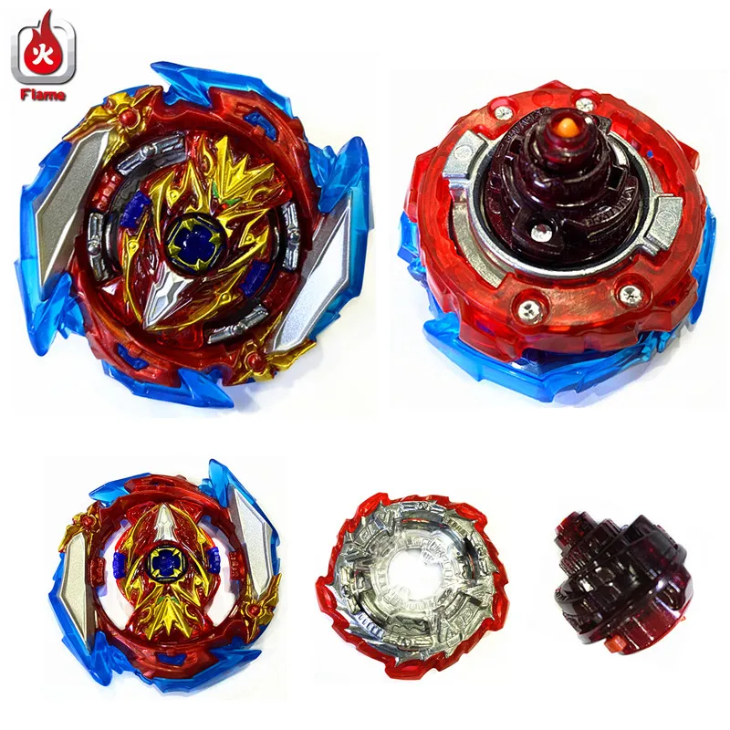 Single B-173 Super King Infinite Achilles Bey only B173 Spinning Top without Launcher Box Kids Toys for Children 3