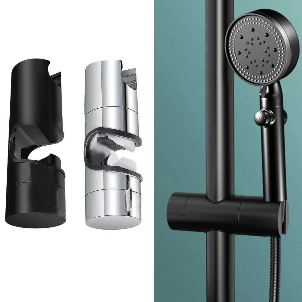 Showerhead Holder Shower Bracket Shower Holder Shower Head Bracket Base Adjustable Lifting Rod Shower Slide Rail Bar Holder Clamp Bracket No Punching Bathroom Accessorie