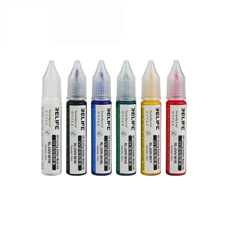 Soldering Flux Soldering Paste Chip Repair Tool Set UV curing solder mask ink For PCB BGA Circuit board repair Green Welding Flux phone repair tools