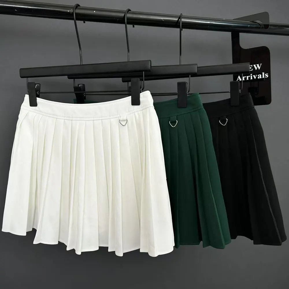 New Women's Golf Skirt, Autumn Women's Sports Skirt Golf Half Skirt, Comfortable and Breathable, Quick Drying, pin