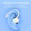 Bluetooth 5.2 Headset Business Wireless Earbuds Earphones Stereo Sport Game Headphone Ear-Hook Mini HIFI Bass Noise Cancelling 4
