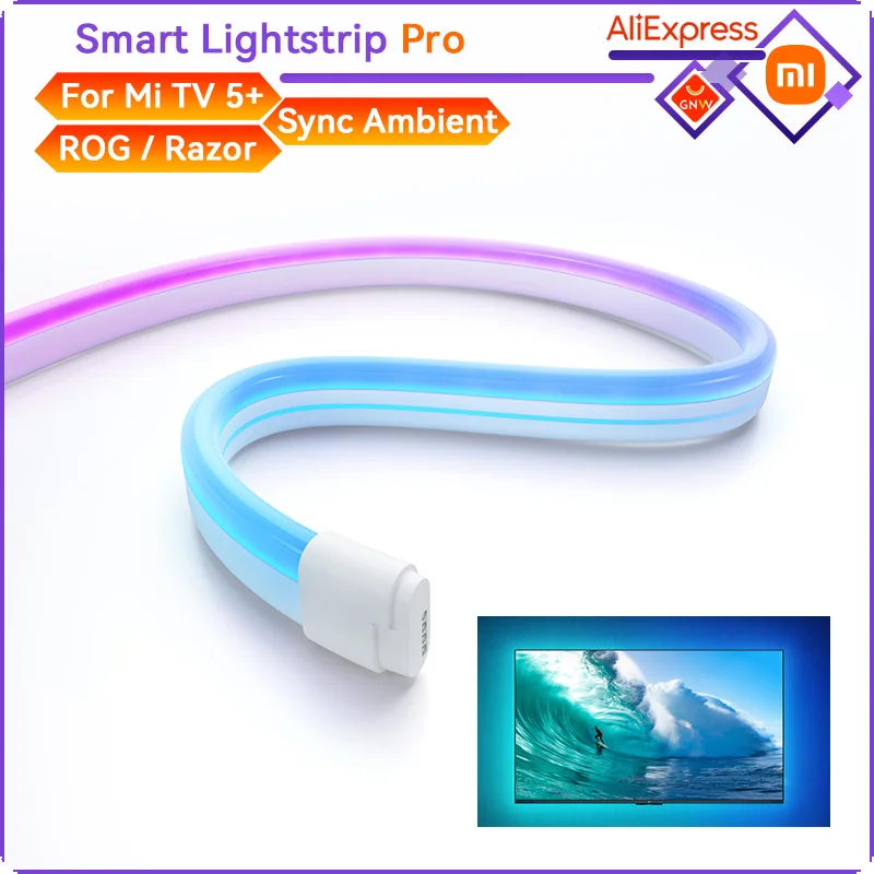 Оригинальный Xiaomi Smart Lightstrip Pro перегородка цветная игра синхронизация звука