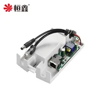 Waterproof Box Outdoor PoE Splitter Adapter 10/100Mbps Power Supply over Ethernet for IP Camera 48V Transfer 12V/1.2A /4A 2