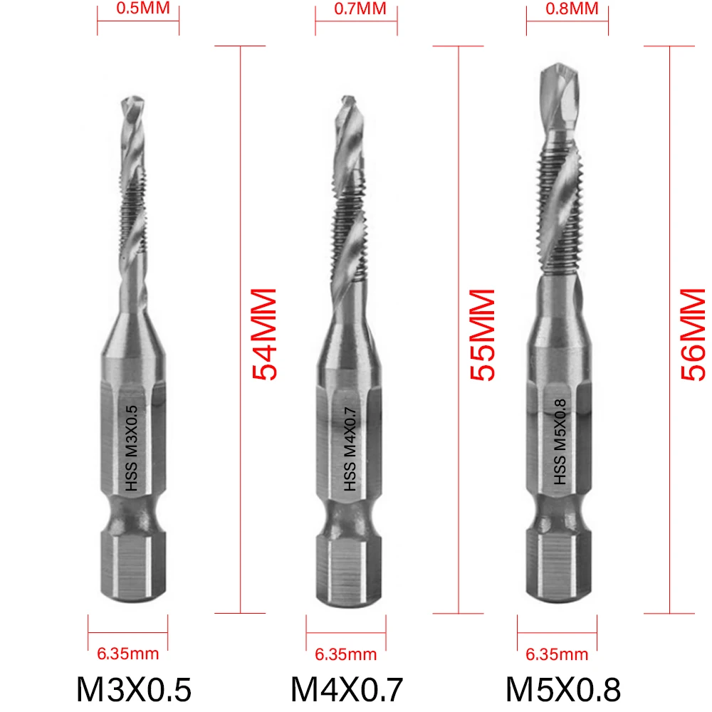 3Pcs Silver