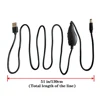 Electric Nail Drill Power Cord USB Charger Power Line For Manicure Tools Nail File Kit Cord 5.5 Adjustable Speed and Direction 2