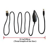 Electric Nail Drill Power Cord USB Charger Power Line For Manicure Tools Nail File Kit Cord 5.5 Adjustable Speed and Direction 2