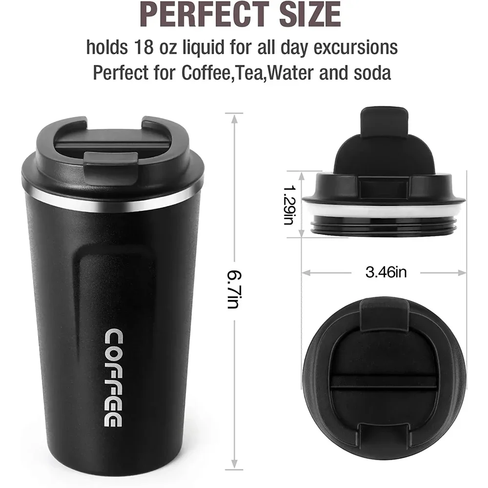 Isolierbecher Aus Edelstahl Für Kaffee Und Tee Auslaufsicher_voghion.com