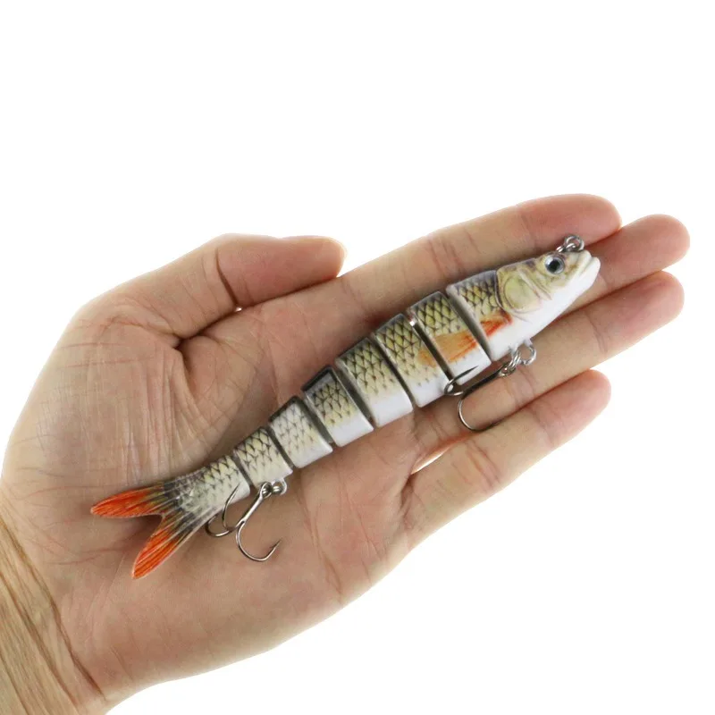Multi - Jointed  Swimbait  Lures - Slow Sinking Crank Bait with Bionic Design for  Fresh / Saltwater  Trout  Bass Fishing