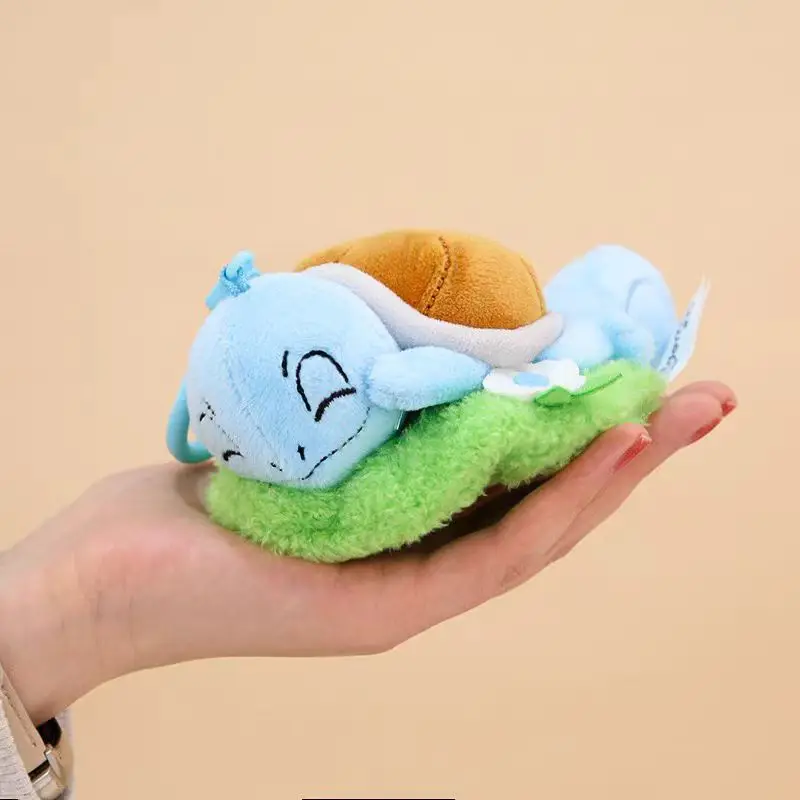 10-15cm Pokemon Plush Toy Anime Figure Pikachu Bulbasaur Squirt Eevee Charmander Stuffed Doll Pendant Toy Kids Xmas Gift 3