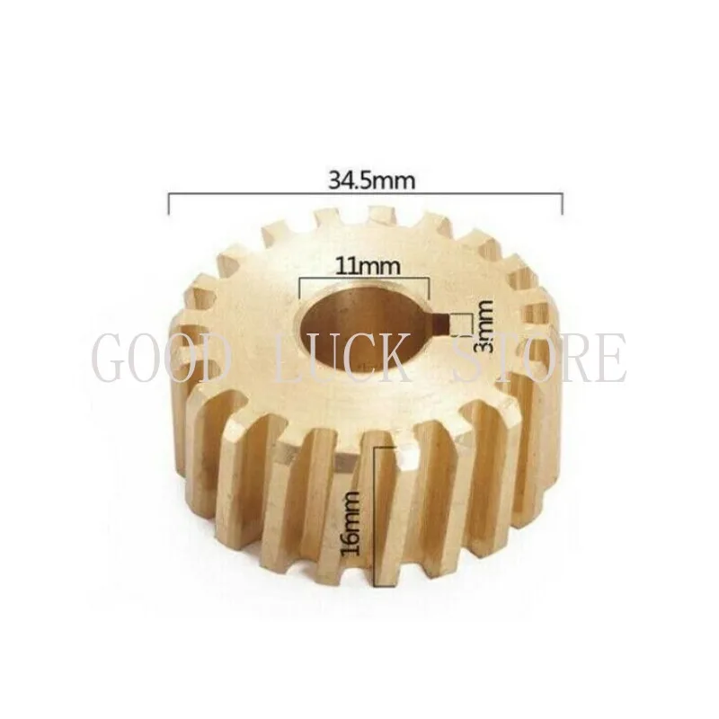 

Milling Machine Part B08 Copper Feed Worm Gear Turret The Mill Tool