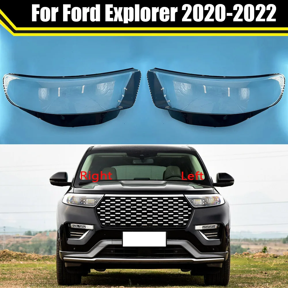 オートヘッドライトキャップフォードエクスプローラー2020 2021 2022車のヘッドライトカバー透明 ランプシェードランプガラスレンズヘッドランプシェル Aliexpress