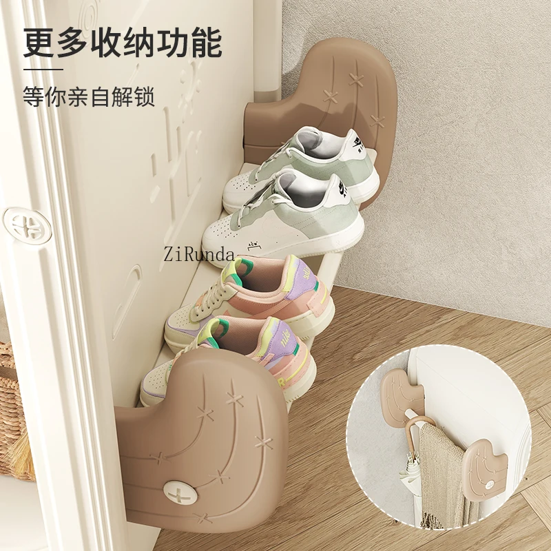 Children's Wardrobe Home Bedroom Storage Locker Baby Simple Wardrobe Baby Clothes Locker
