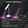 2-in-1 Desktop Smart Touch Sensing Nail Modeling Quick-drying Nail UV Hose Lamp Holder Lamp Bend Lamp Charge Nail Art Regularly 5