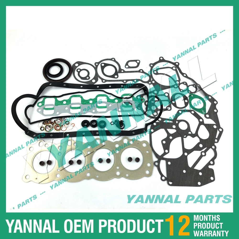 

ENGINE GASKET KIT FOR ISUZU 4FE1 ENGINE EXCAVATOR SKID LOADER AFTERMARKET PARTS