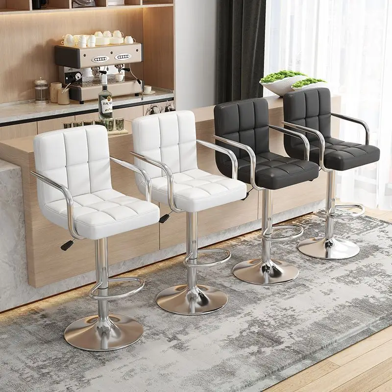 

Beauty Salon Chair Bar Stools Kitchen Height Adjustable Counter Swivel Make Up Garden Taburetes Altos Cocina Antique Furniture