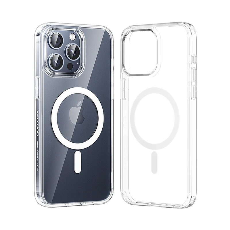 Vention Silicone Magnetic Wireless Charging Phone Case Cover