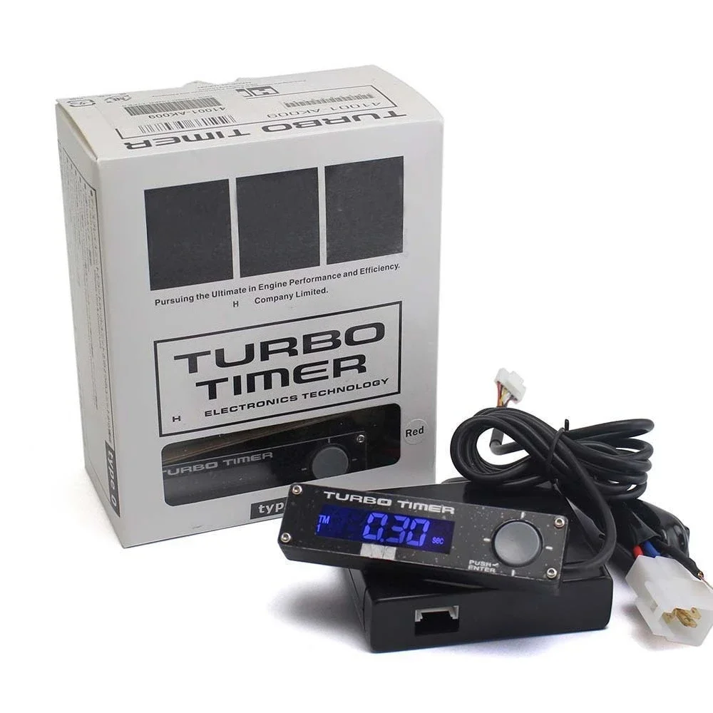 Car Turbo Timer Led Display Flameout Delay Turbocharged Engine Protector Universal car turbo timer