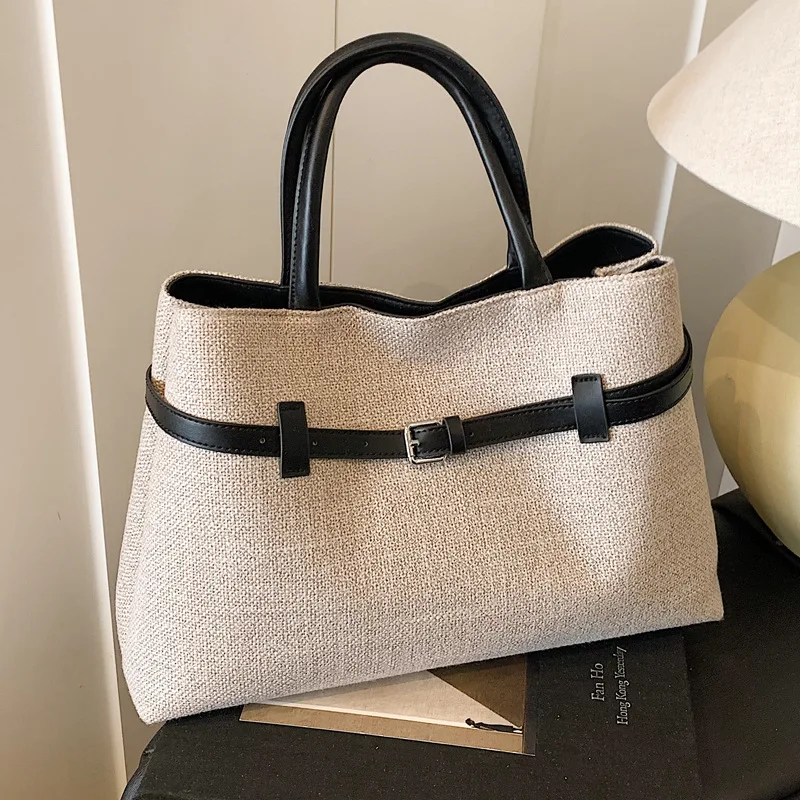 Top Handle Bag for Women PU Leather Satchel Purses Large Capacity Lock Handbags Ladies Tote Bag Satchel Work Bags