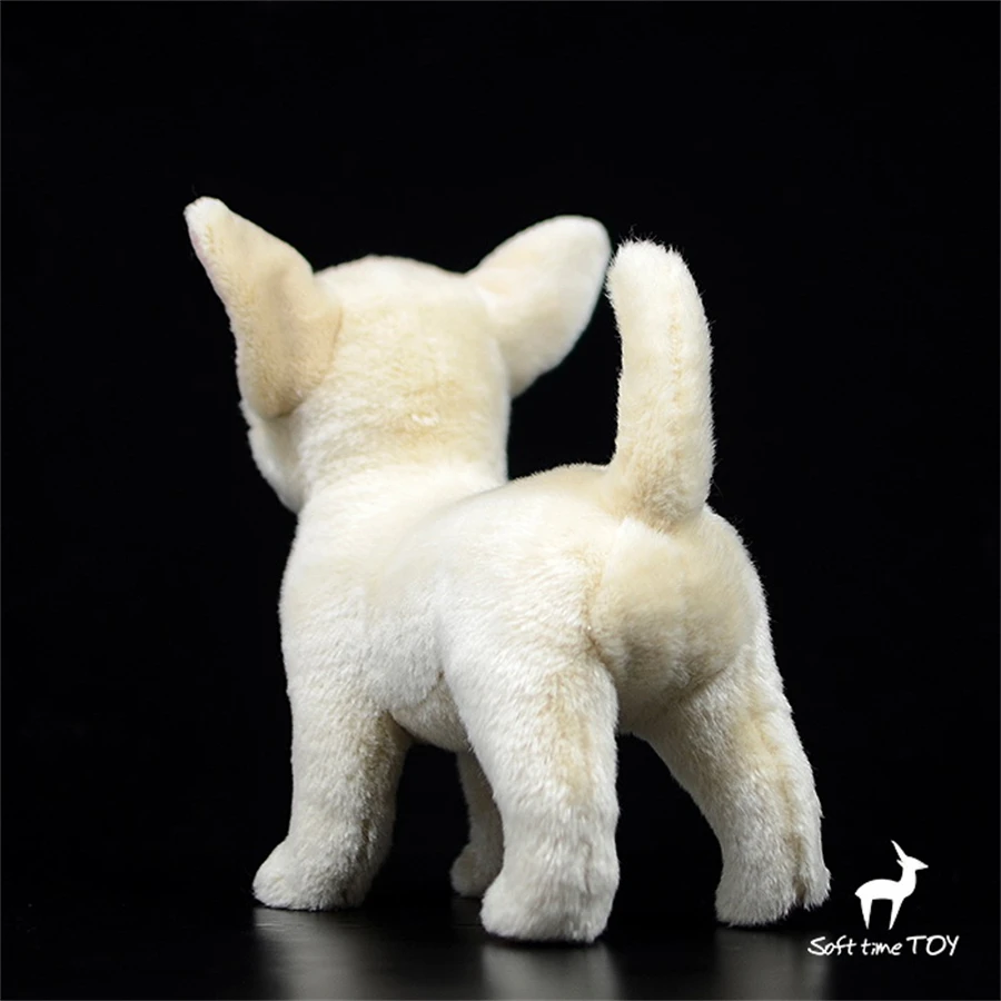 Chihuahua Dog High Fidelity Anime Cute Plushie Dog Plush Toys Lifelike Animals Simulation Stuffed Doll Kawai Toy Gifts For Kids 4
