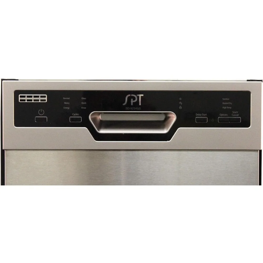 18&Prime; Wide Built-In Stainless Steel Dishwasher w/Heated Drying, ENERGY STAR, 6 Wash Programs,
