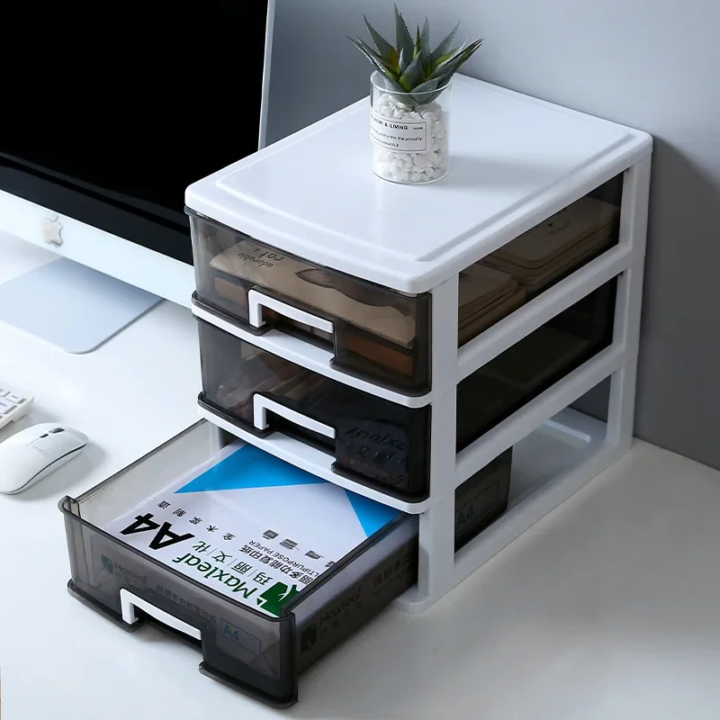 Countertop Cabinet Organizer Bedroom Dormitory Multi-Level Cosmetic Chest of Drawers Accessories Miscellaneous Sorting Boxes