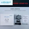 LDROBOT D500 Lidar Kit DTOF ROS Car SLAM Navigation Scanning Laser Radar Sensor Support ROS1 and ROS2 for Indoor and outdoor 6