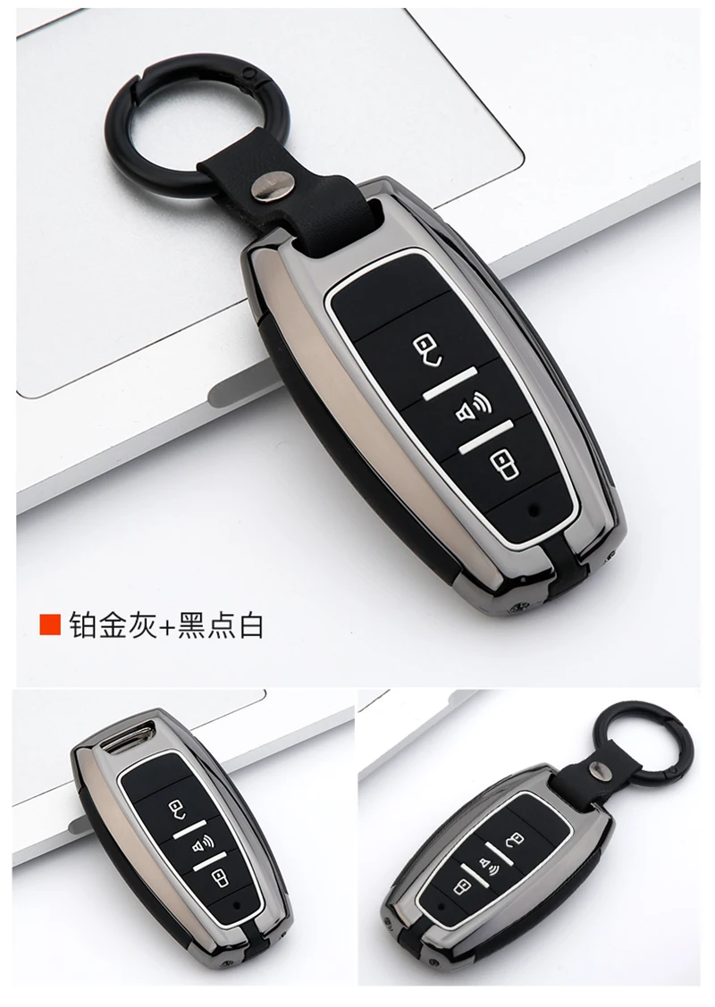 Nuova copertura astuta della cassa chiave dell'automobile in lega di zinco per la grande muraglia Haval/Hover H6 H7 H4 H9 F5 F7 H2S supporto automatico Shell Fob accessori - Scf647888b1144e2981496e3e9679e142U