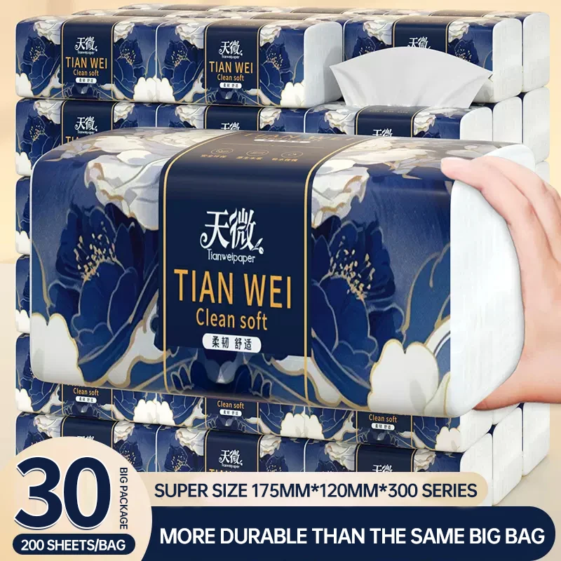 30 packs of paper towels drawer paper napkins household affordable packs of toilet towels hand face