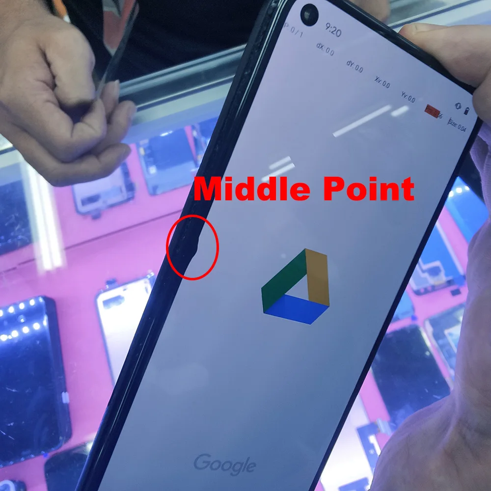 高品質 Google ピクセル 5 液晶タッチスクリーンデジタイザ