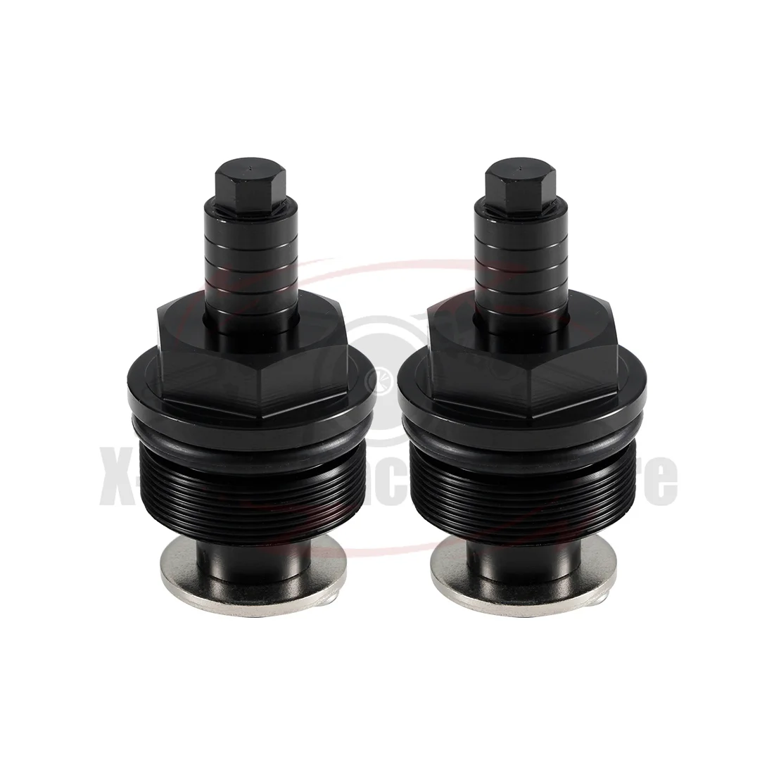 Колпачки вилок предварительной загрузки для Yamaha XV125 1997-2000 XV240 1989 XV250 TW200 1988-2018 TW125 1999-2004 TW225 2002-2007, регулируемые вилочные болты