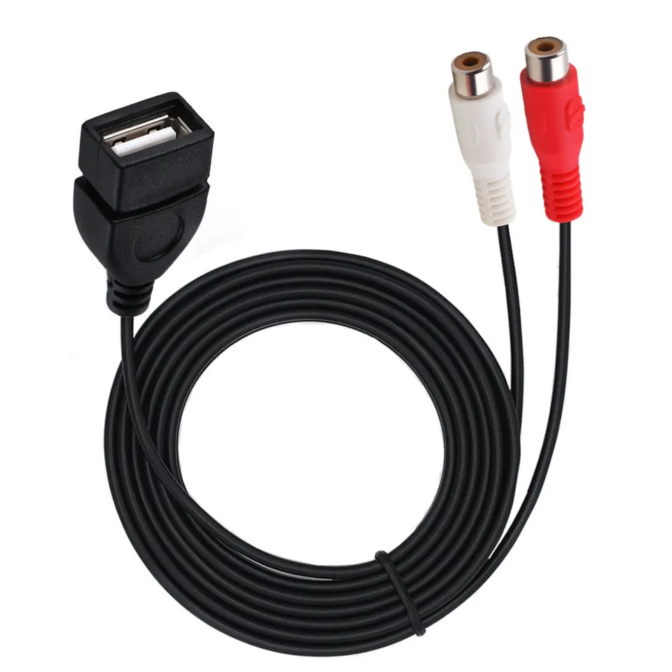 Cavi RCA Auto Cavo Adattatore Audio Video: Da Jack Stereo 3.5 Mm Maschio A 3 RCA Femmina - Per Collegare Dispositivi! Ingresso Lettore Usb Con Uscita Audio Video - Foto 3