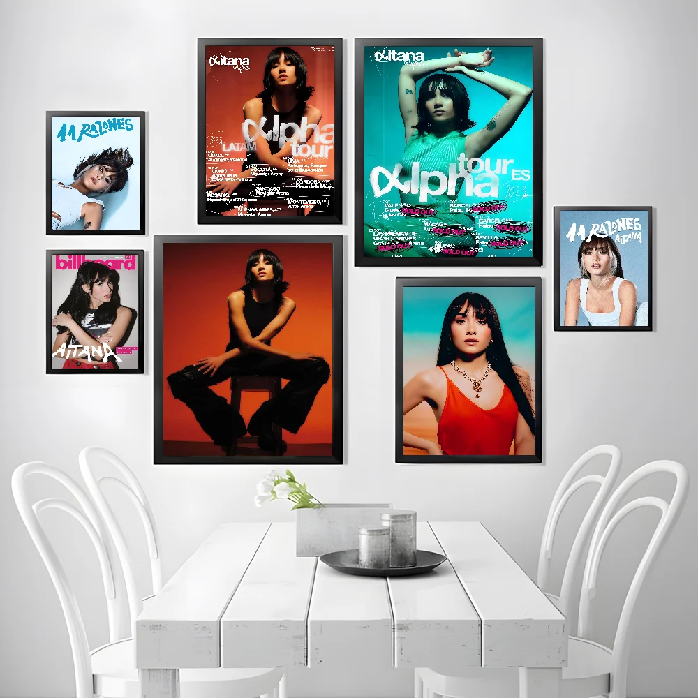 Olga Kurylenko, poster su tela (4), decorazione artistica da parete per soggiorno, camera da letto, decorazione senza cornice, 30 x 45 cm