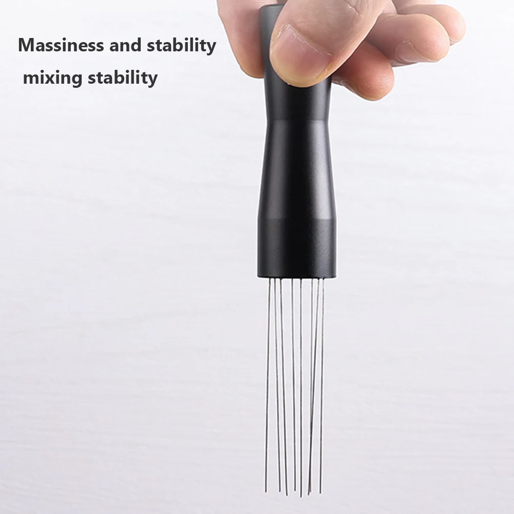 Coffee Powder Tamper Distributor Stainless Steel Coffee Powder Tamper Espresso Needle Pin Coffee