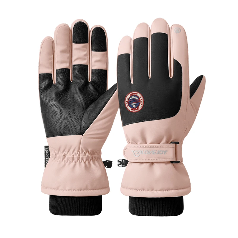 2024 New Men Women Winter Ski Gloves Waterproof Ultralight Snowboard Gloves Motorcycle Riding Snow Keep Warm Windproof Gloves 3